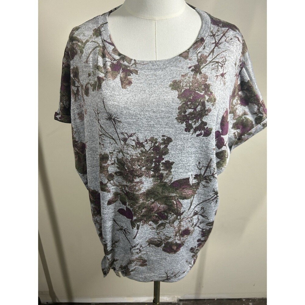 Simply Vera Wang Womens Pullover XXL Multicolor Stretch Ties on R Side 182